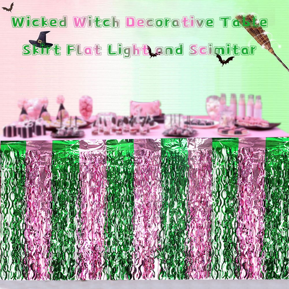 Tinsel Garland Decoration - Dekoracja stołu na imprezę z motywem