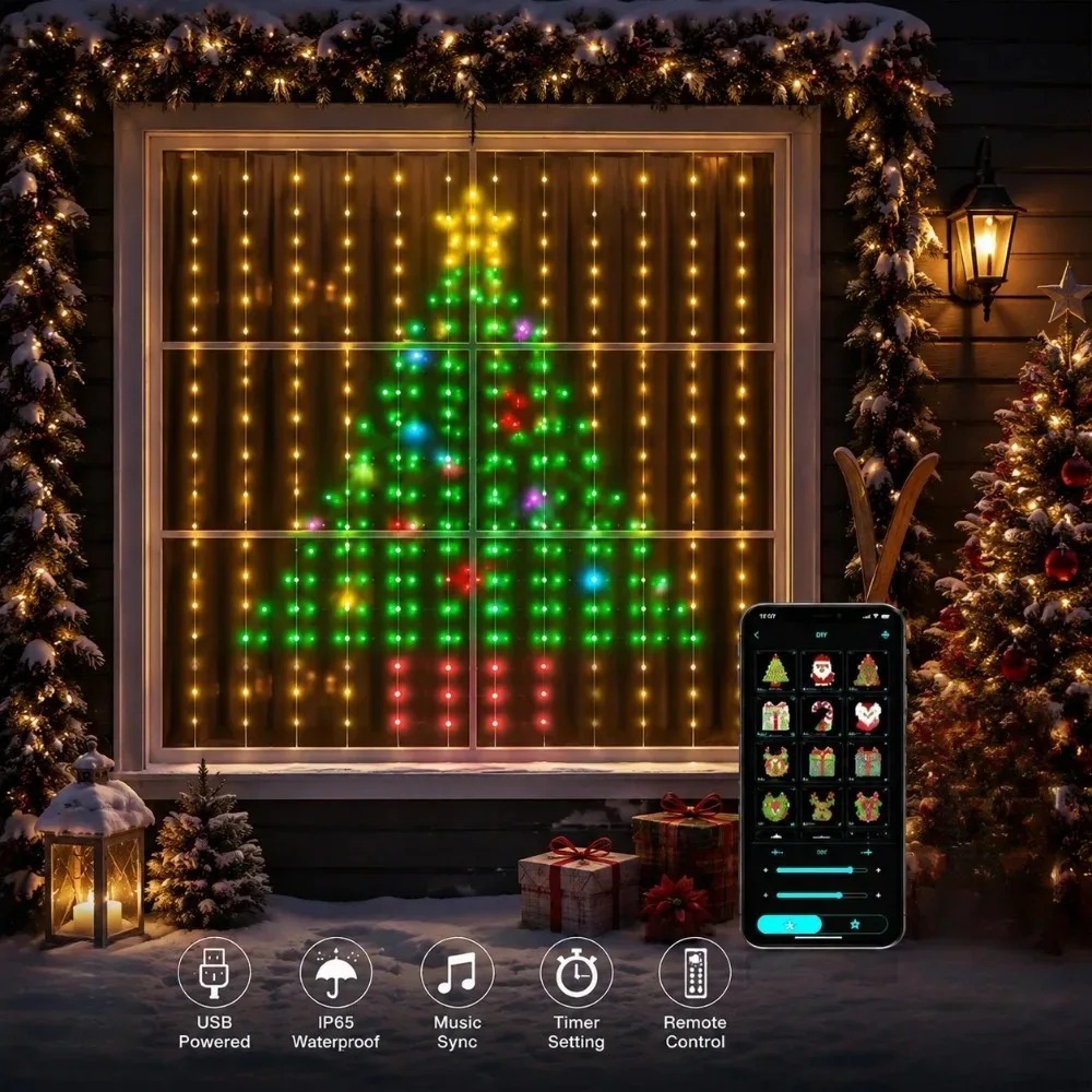Świąteczne lampki LED w formie – Led Fairy String Lights recenzja i cena