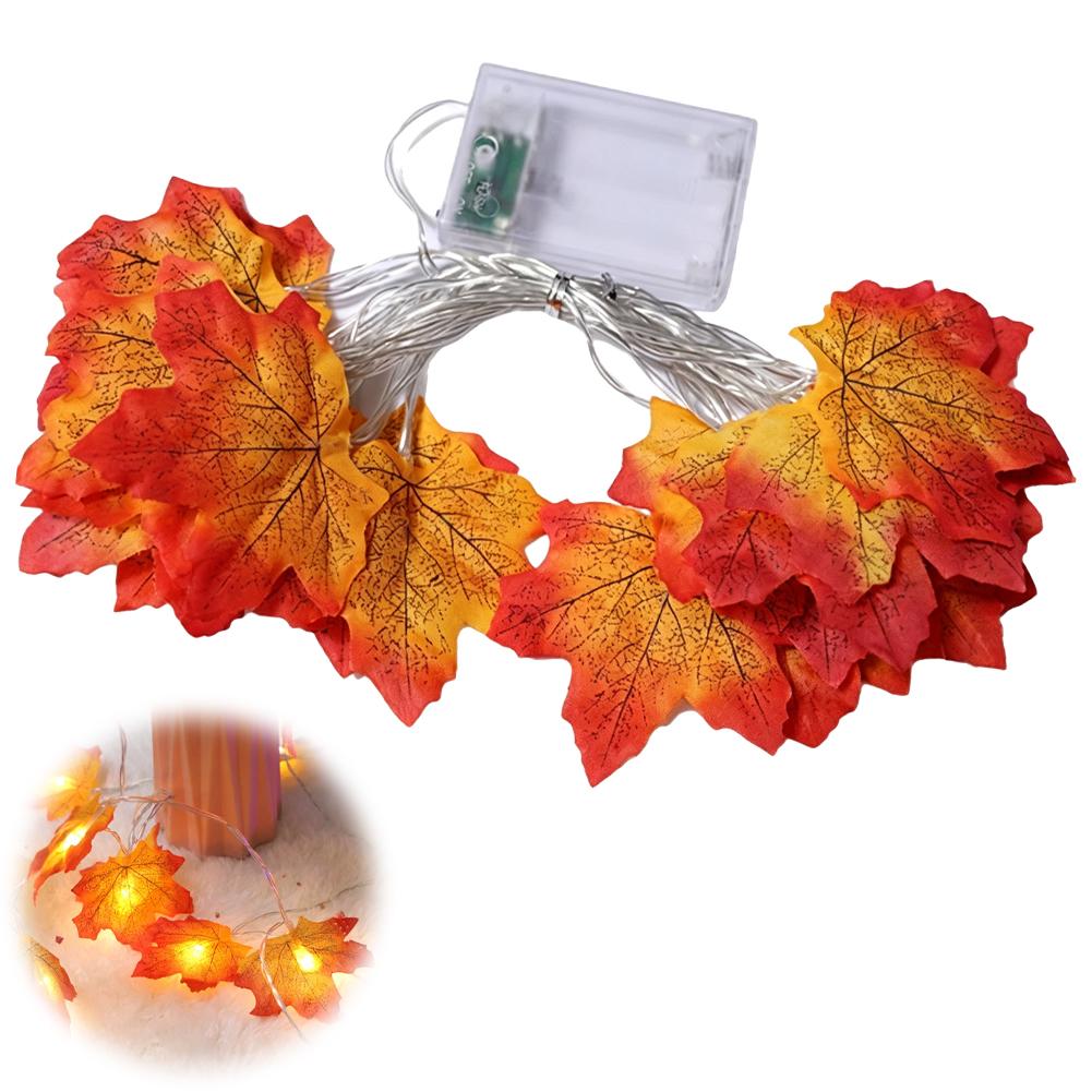 Girlanda świetlna z liści klon – Led Fairy String Lights recenzja i cena