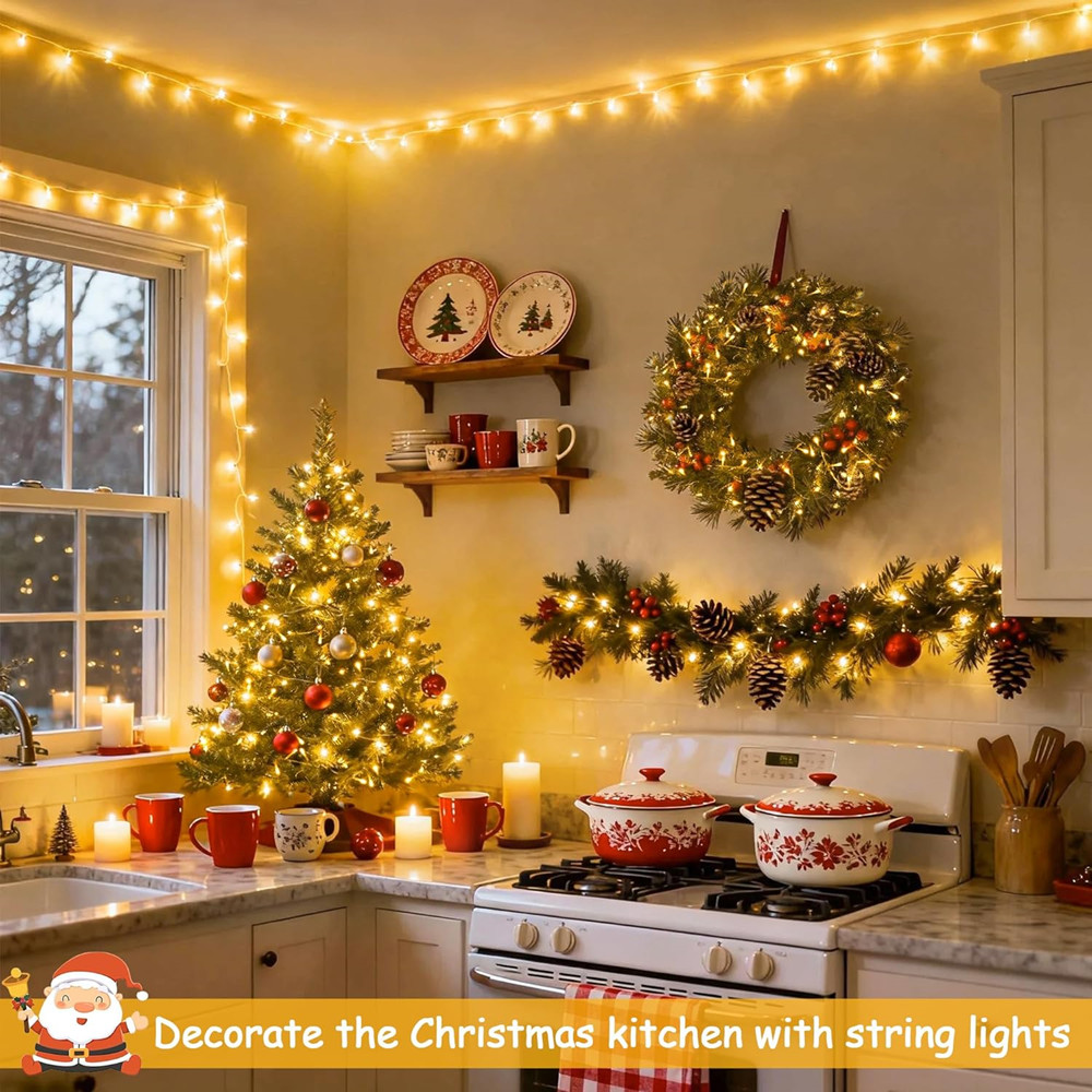 Bezpieczne lampki LED świątecz – Led Fairy String Lights recenzja i cena