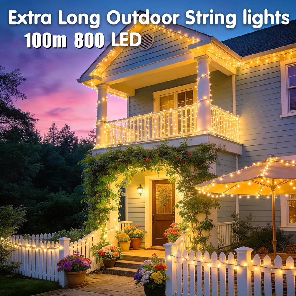 Bezpieczne lampki LED świątecz – Led Fairy String Lights recenzja i cena