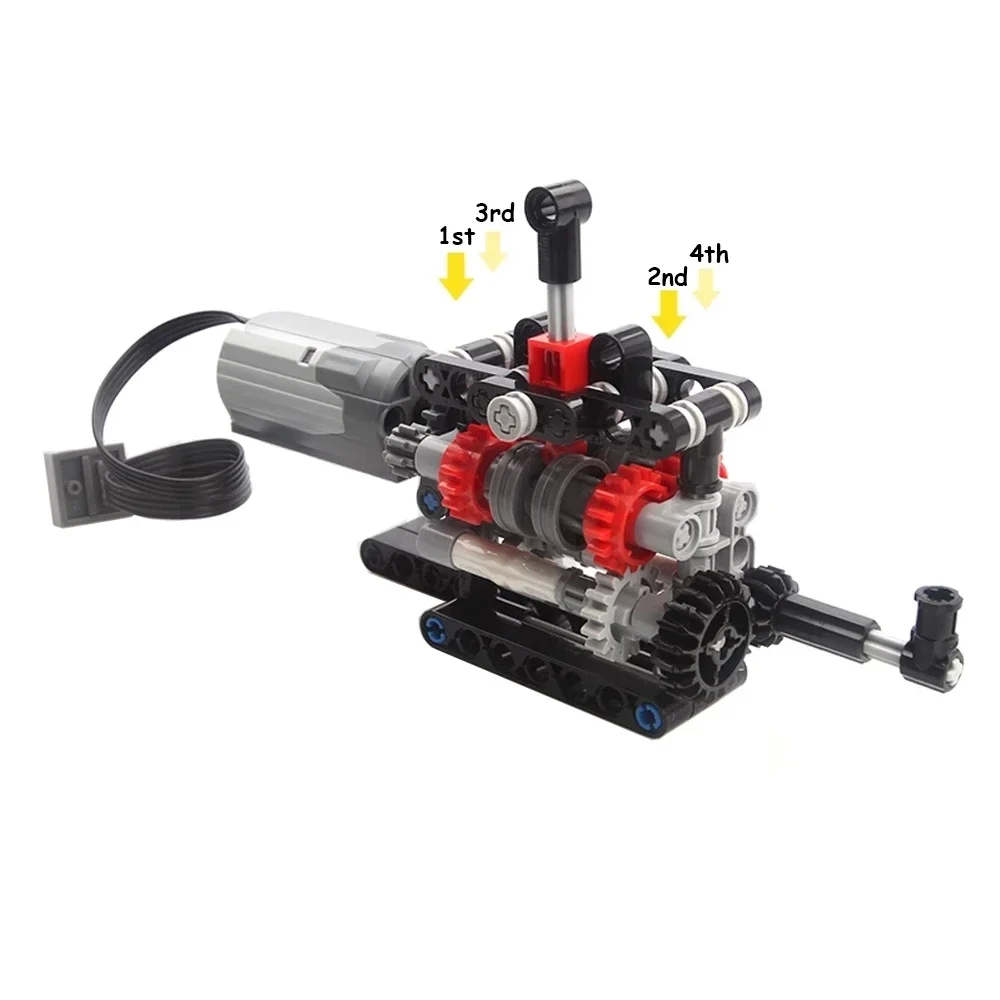 MOC High-tech 4-biegowa skrzyn – Lego Set Technic recenzja i cena