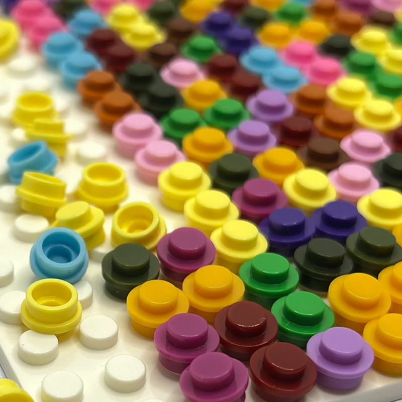 Okrągły talerz 1x1 DIY Pixel A – Lego Set City recenzja i cena