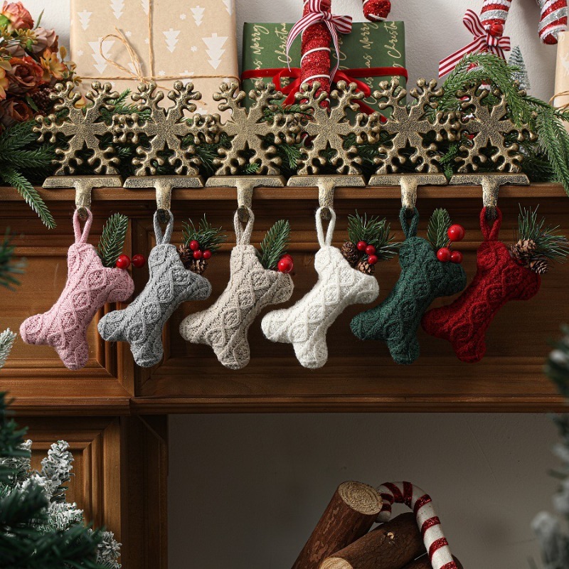 Wielokolorowa, dziergana, w ks – Christmas Stocking Hanging recenzja i cena