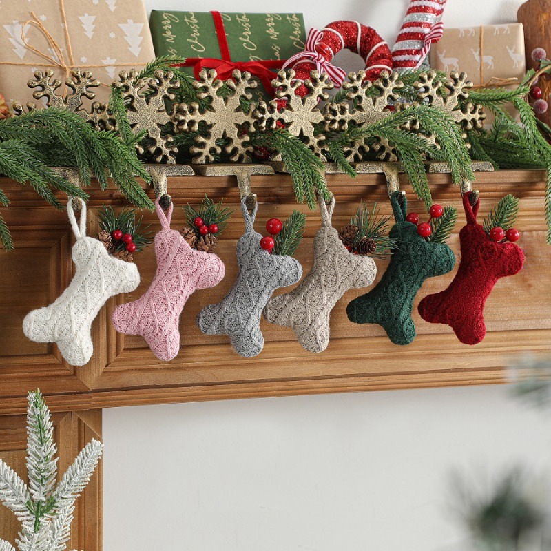 Wielokolorowa, dziergana, w ks – Christmas Stocking Hanging recenzja i cena