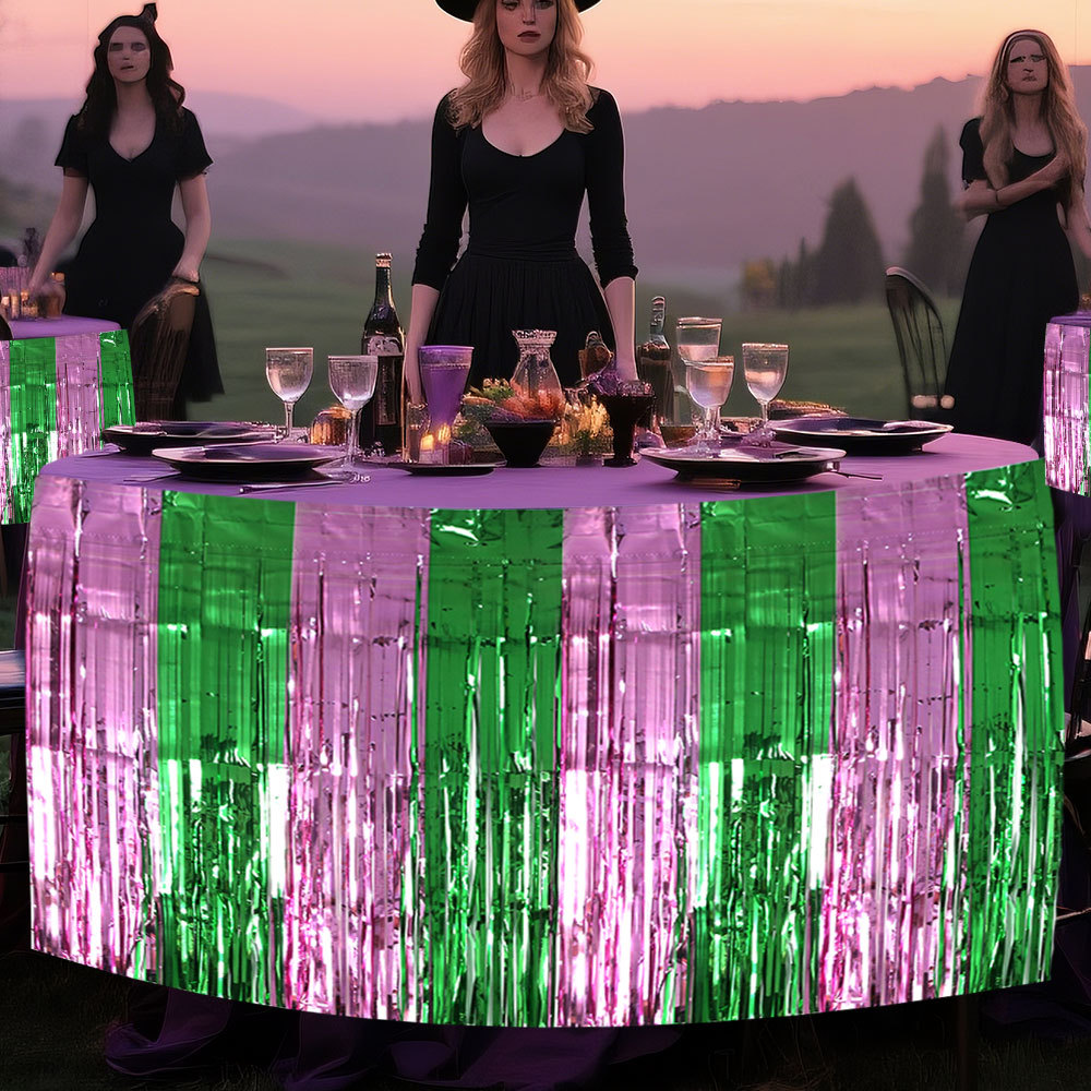 Dekoracja stołu na imprezę z m – Tinsel Garland Decoration recenzja i cena