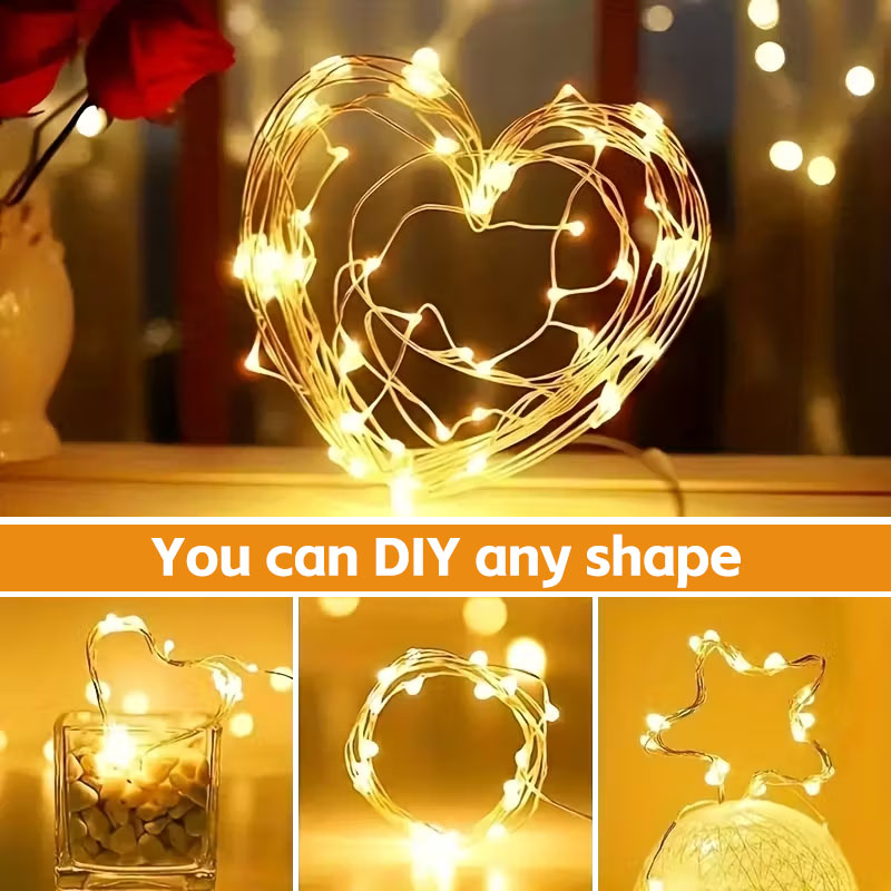 Lampki LED w kształcie świateł – Led Fairy String Lights recenzja i cena