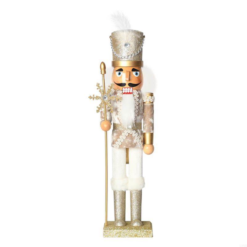 L9NB Desktop Ozdoba drewniany  – Nutcracker Figurine recenzja i cena
