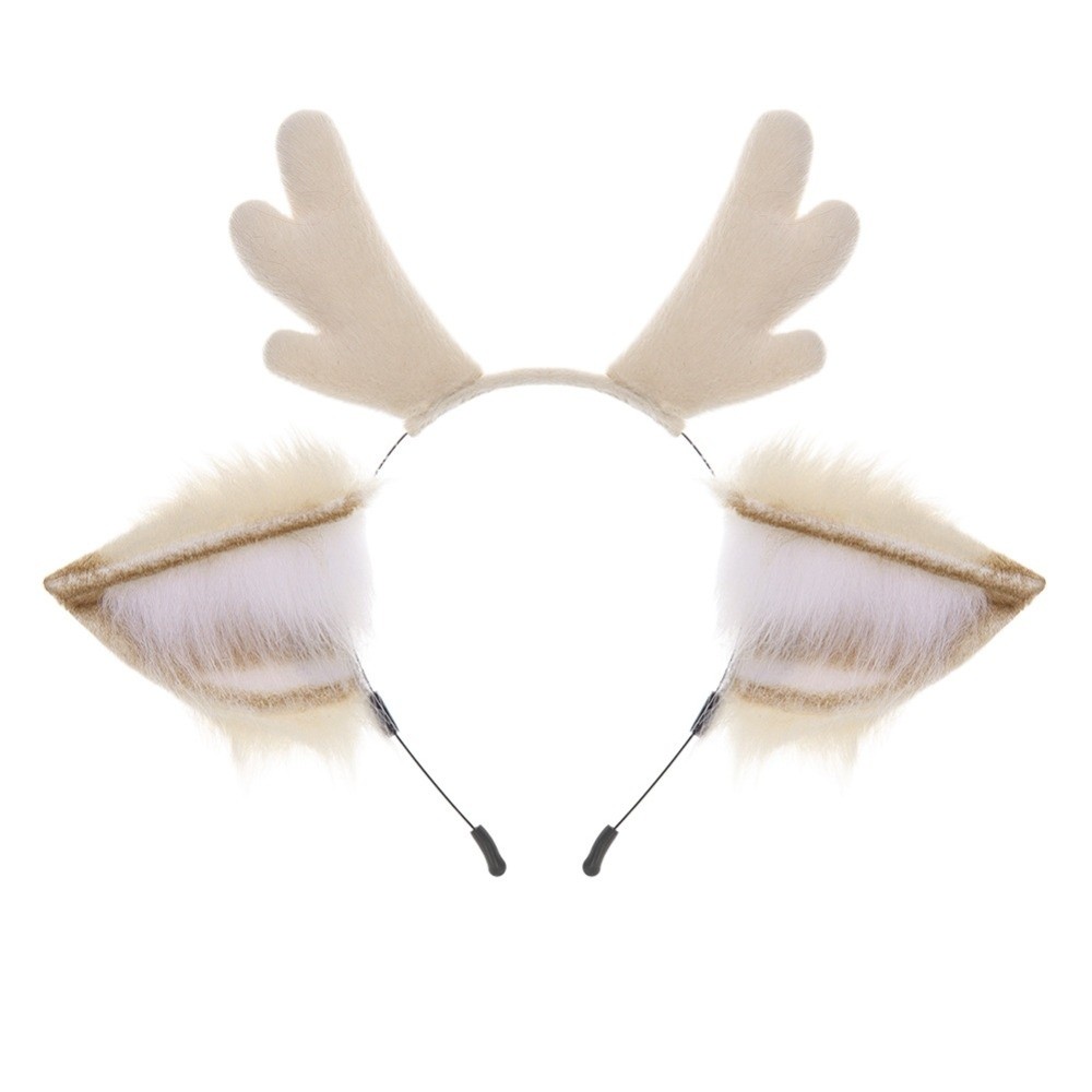 Opaska z rogami renifera na św – Reindeer Antlers Headband recenzja i cena