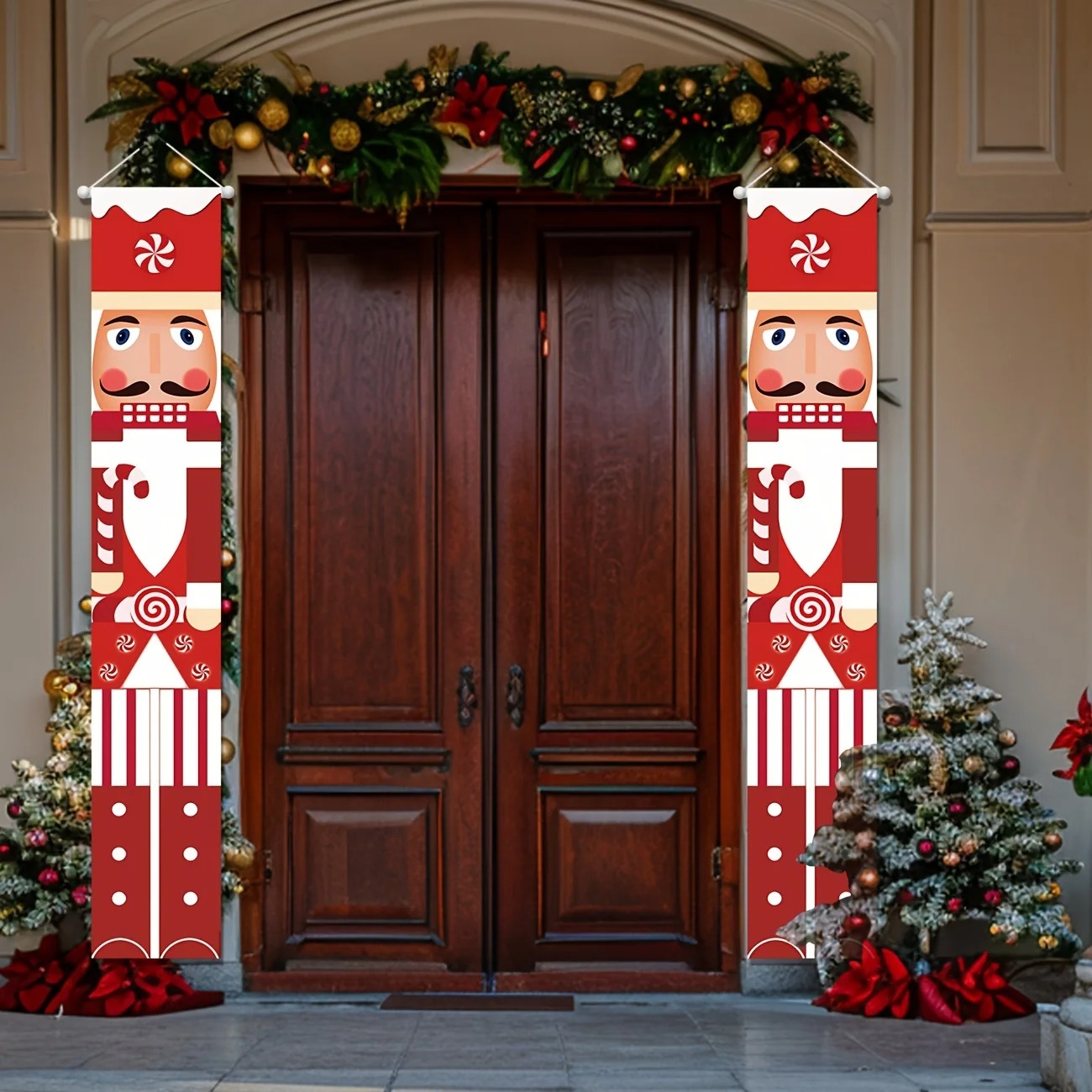 Zestaw banerów świątecznych z  – Nutcracker Figurine recenzja i cena